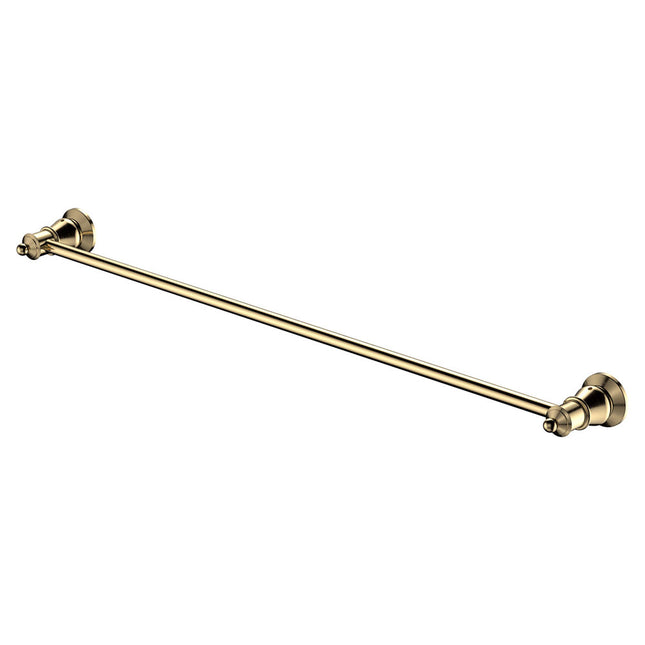 Fienza Lillian 800mm Gold Single Towel Rail ,