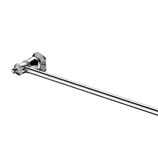 Fienza Lillian 800mm Chrome Single Towel Rail ,