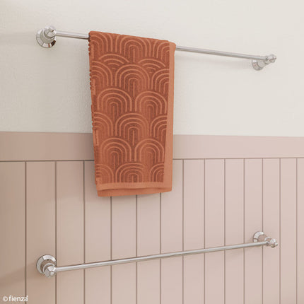 Fienza Lillian 800mm Chrome Single Towel Rail ,