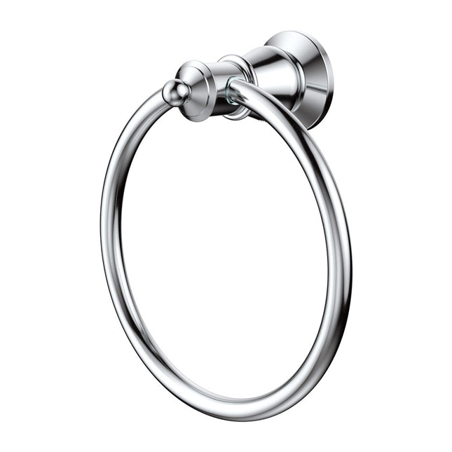 Fienza Lillian Chrome Hand Towel Ring ,