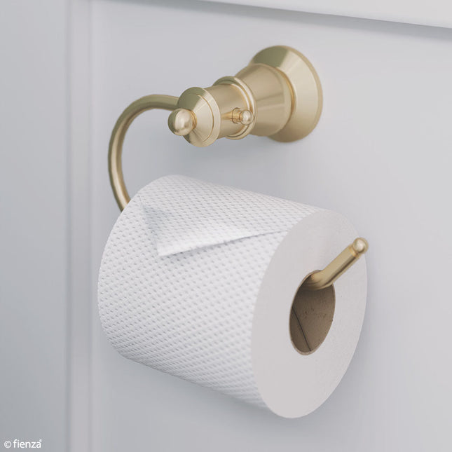 Fienza Lillian Gold Toilet Roll Holder ,