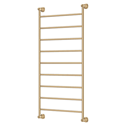 Fienza Lillian 600x1200mm Gold Heated Towel Rail (9 Bars) ,