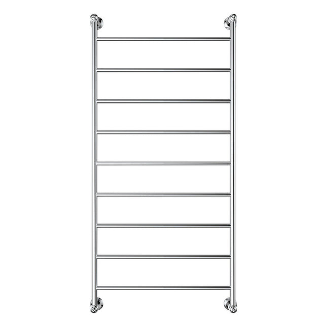 Fienza Lillian 600x1200mm Chrome Heated Towel Rail (9 Bars) ,