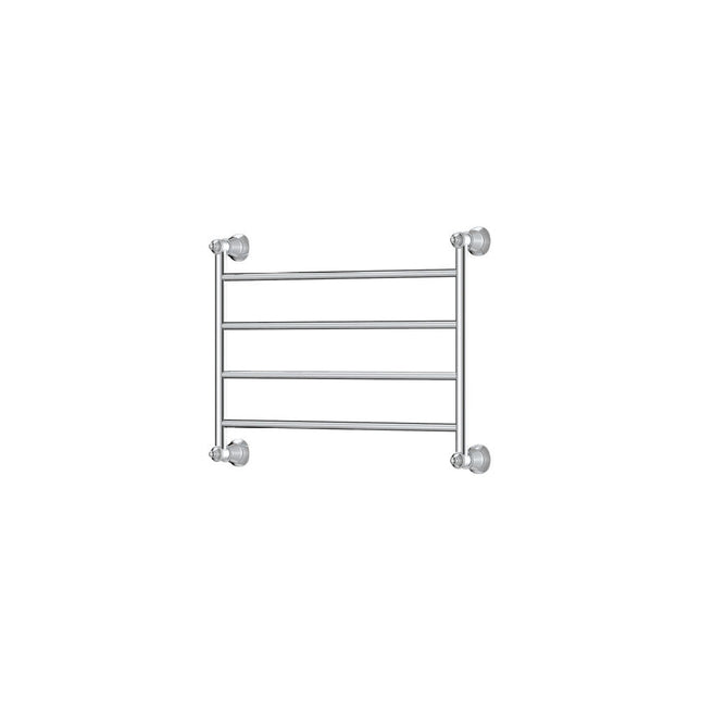 Fienza Lillian 600x450mm Chrome Heated Towel Rail (4 Bars) ,