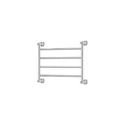 Fienza Lillian 600x450mm Chrome Heated Towel Rail (4 Bars) ,