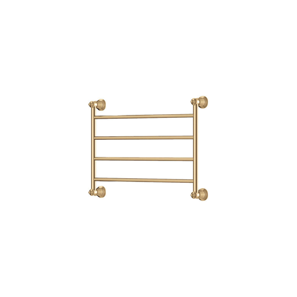 Fienza Lillian 600x450mm Gold Heated Towel Rail (4 Bars) ,