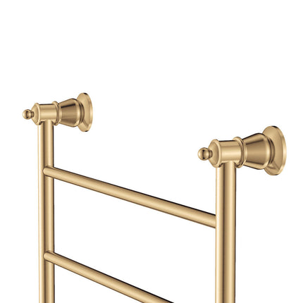 Fienza Lillian 600x800mm Gold Heated Towel Rail (6 Bars) ,