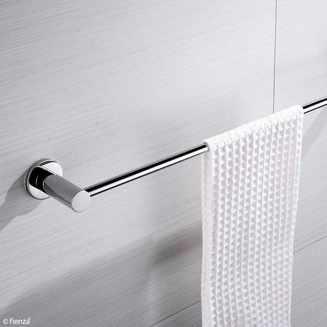 Fienza Stella 900mm Chrome Single Towel Rail ,