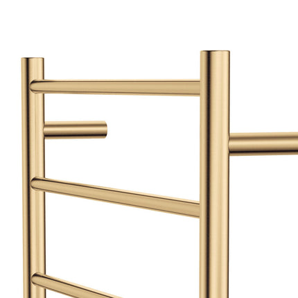 Fienza Isabella 600x1200mm Gold Heated Towel Rail (9 Bars) ,