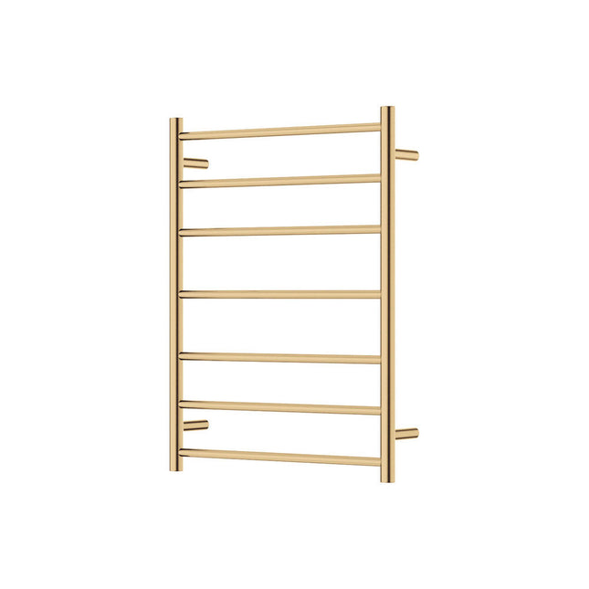 Fienza Isabella 600x800mm Gold Heated Towel Rail (7 Bars) ,