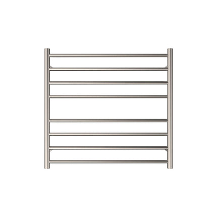 Fienza Isabella 750x700mm Brushed Nickel Heated Towel Rail (8 Bars) ,