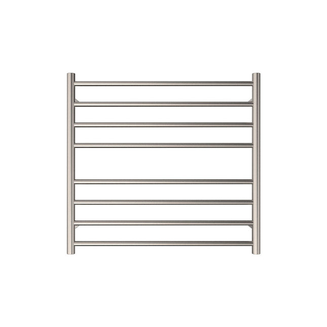 Fienza Isabella 750x700mm Brushed Nickel Heated Towel Rail (8 Bars) ,