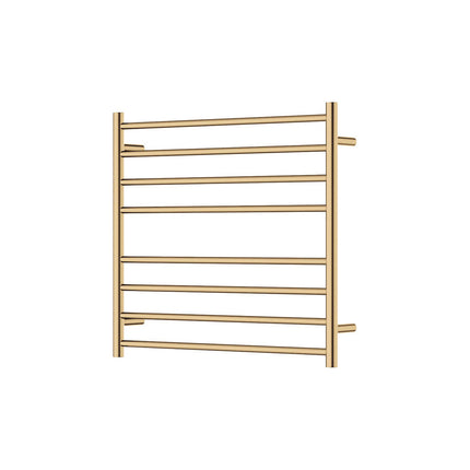 Fienza Isabella 750x700mm Gold Heated Towel Rail (8 Bars) ,