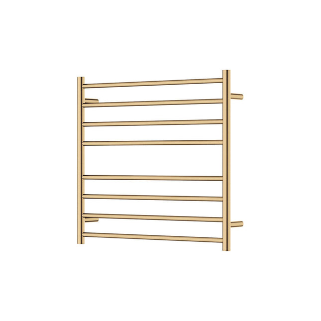 Fienza Isabella 750x700mm Gold Heated Towel Rail (8 Bars) ,