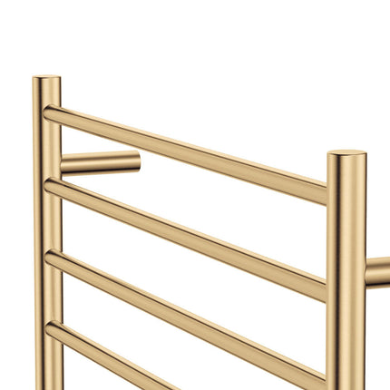 Fienza Isabella 750x700mm Gold Heated Towel Rail (8 Bars) ,