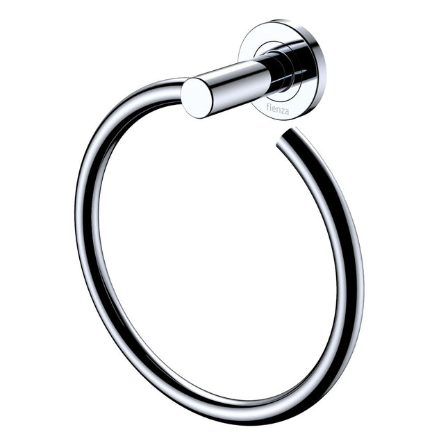 Fienza Kaya Chrome Hand Towel Ring ,