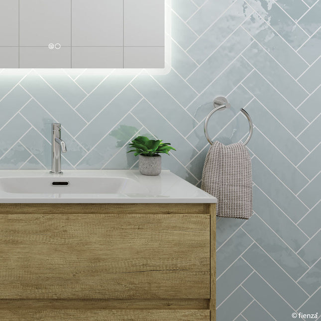 Fienza Kaya Chrome Hand Towel Ring ,