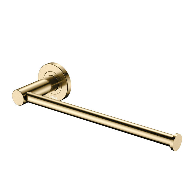 Fienza Kaya Dual Purpose Gold Hand Towel Rail/Roll Holder ,