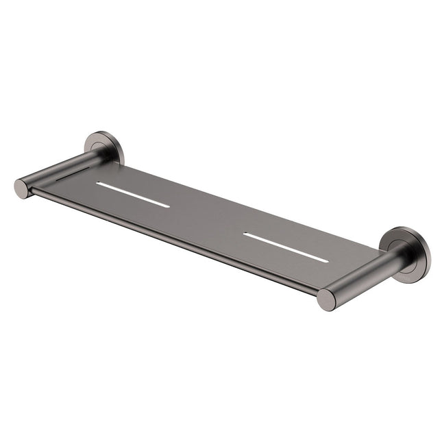 Fienza Kaya Gun Metal 450mm Shower Shelf ,