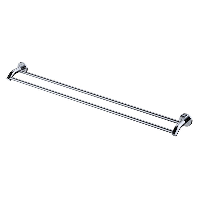 Fienza Kaya 900mm Chrome Double Towel Rail ,