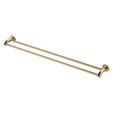 Fienza Kaya 900mm Gold Double Towel Rail ,