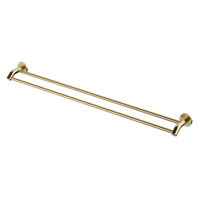 Fienza Kaya 900mm Gold Double Towel Rail ,