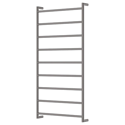Fienza Kaya 600x1200mm Gun Metal Heated Towel Rail (9 Bars) ,