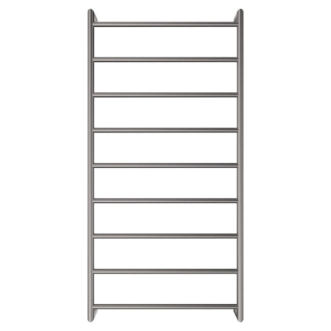 Fienza Kaya 600x1200mm Gun Metal Heated Towel Rail (9 Bars) ,