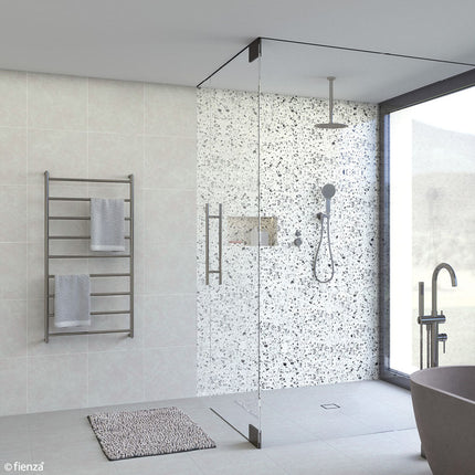 Fienza Kaya 600x1200mm Gun Metal Heated Towel Rail (9 Bars) ,