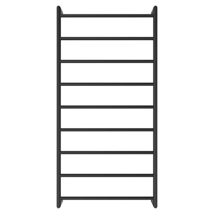 Fienza Kaya 600x1200mm Matte Black Heated Towel Rail (9 Bars) ,