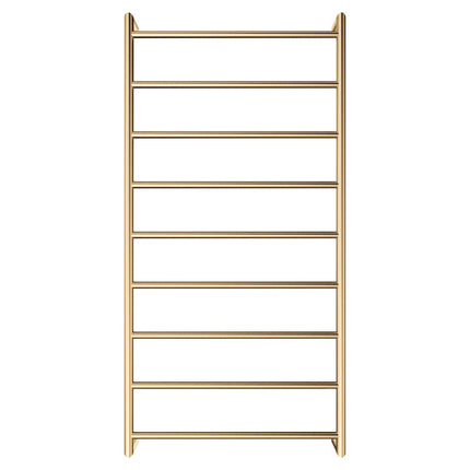 Fienza Kaya 600x1200mm Gold Heated Towel Rail (9 Bars) ,