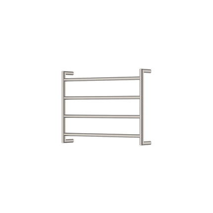 Fienza Kaya 600x450mm Brushed Nickel Heated Towel Rail (4 Bars) ,