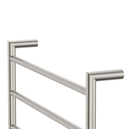 Fienza Kaya 600x450mm Brushed Nickel Heated Towel Rail (4 Bars) ,