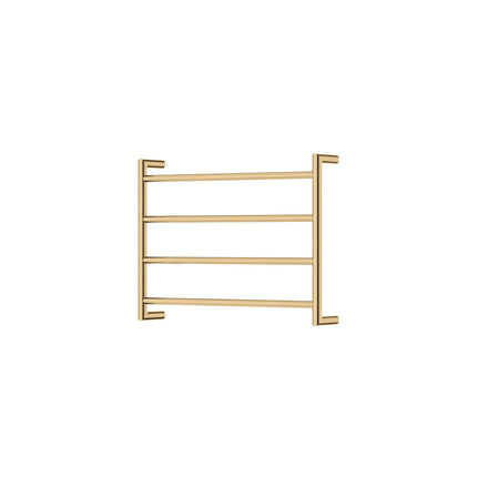 Fienza Kaya 600x450mm Gold Heated Towel Rail (4 Bars) ,