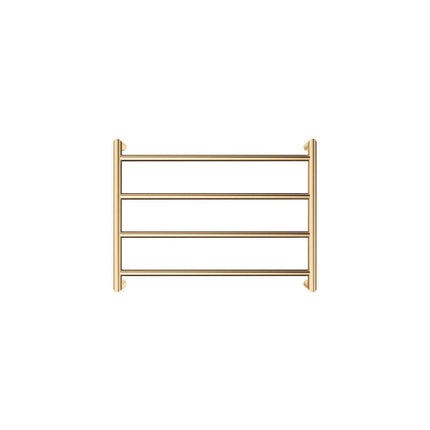Fienza Kaya 600x450mm Gold Heated Towel Rail (4 Bars) ,