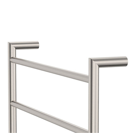 Fienza Kaya 600x800mm Brushed Nickel Heated Towel Rail (6 Bars) ,