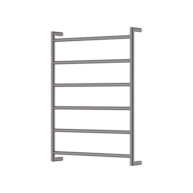 Fienza Kaya 600x800mm Gun Metal Heated Towel Rail (6 Bars) ,