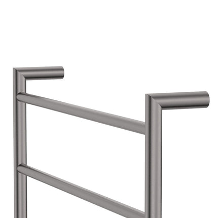 Fienza Kaya 600x800mm Gun Metal Heated Towel Rail (6 Bars) ,