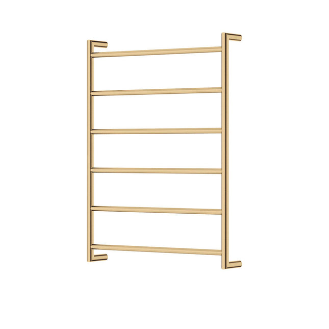 Fienza Kaya 600x800mm Gold Heated Towel Rail (6 Bars) ,