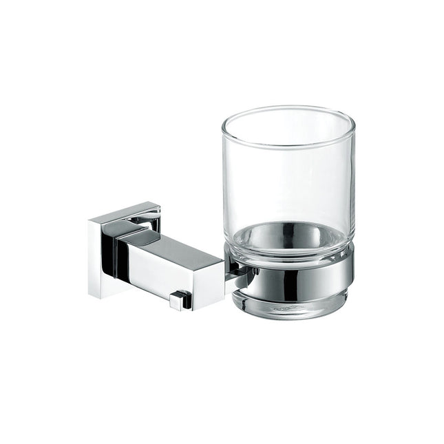 Fienza Modena Tumbler And Chrome Square Handle Holder ,