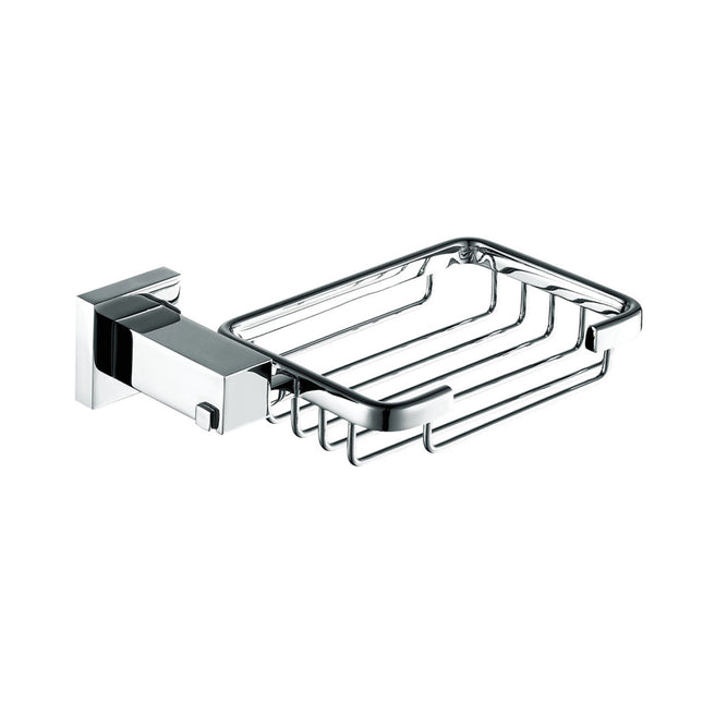 Fienza Modena Square Handle Chrome Soap Basket ,