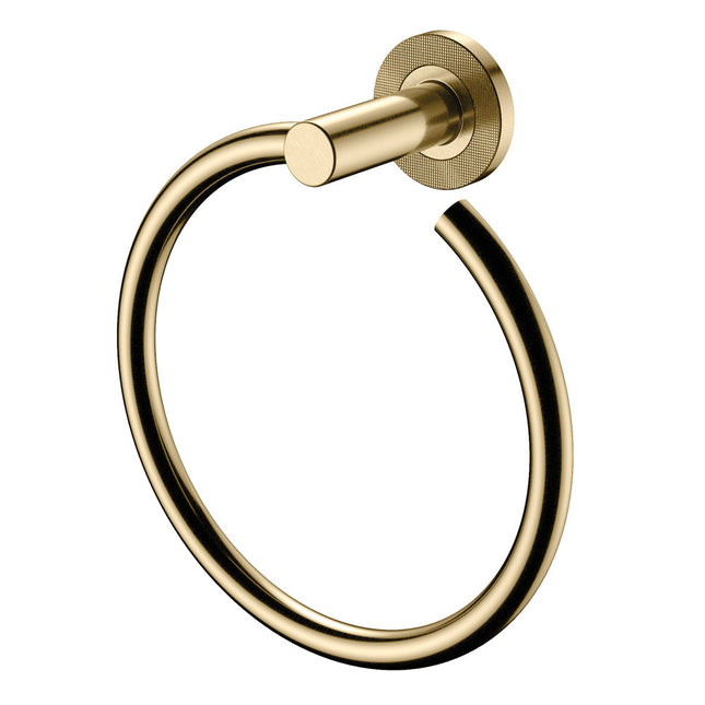 Fienza Axle Gold Hand Towel Ring ,