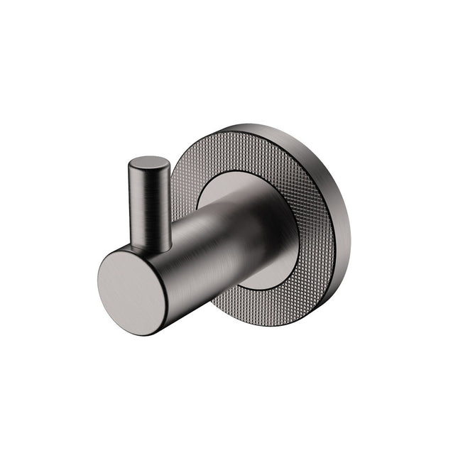 Fienza Axle Gun Metal Single Robe Hook ,