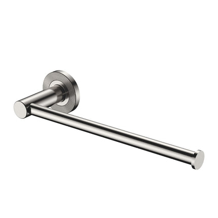 Fienza Axle Dual Purpose Brushed Nickel Hand Towel Rail/Roll Holder ,