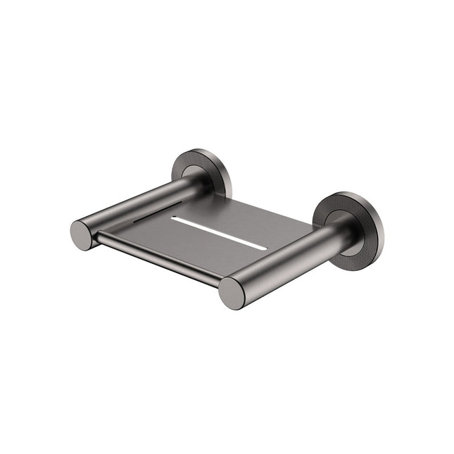 Fienza Axle 189mm Gun Metal Soap Shelf ,