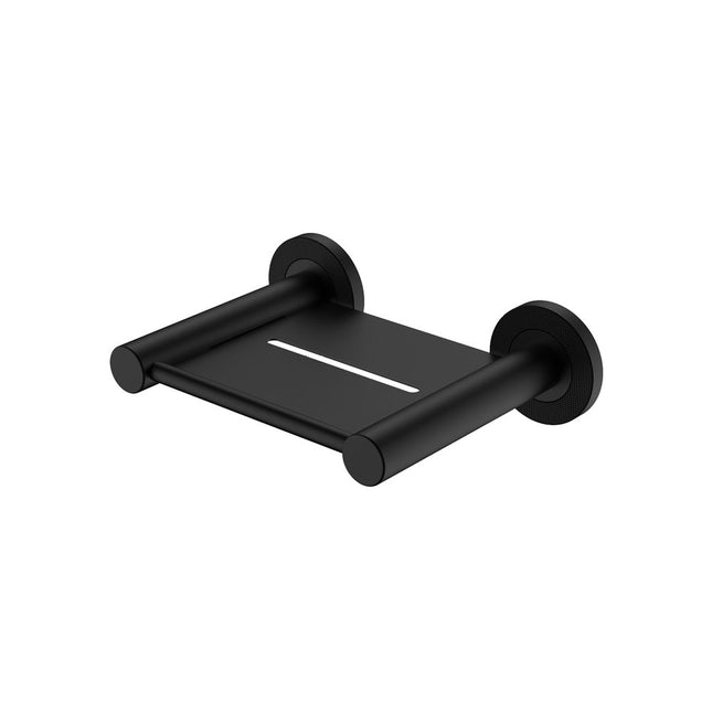 Fienza Axle 189mm Matte Black Soap Shelf ,