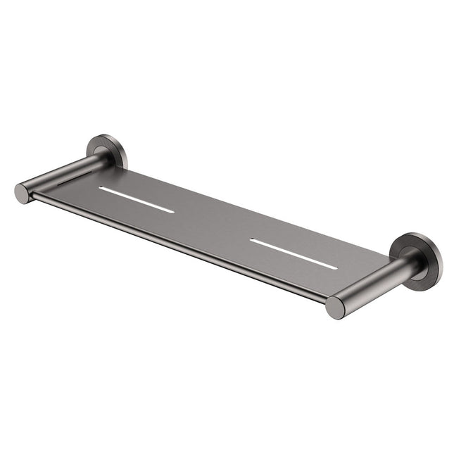 Fienza Axle Gun Metal 450mm Shower Shelf ,