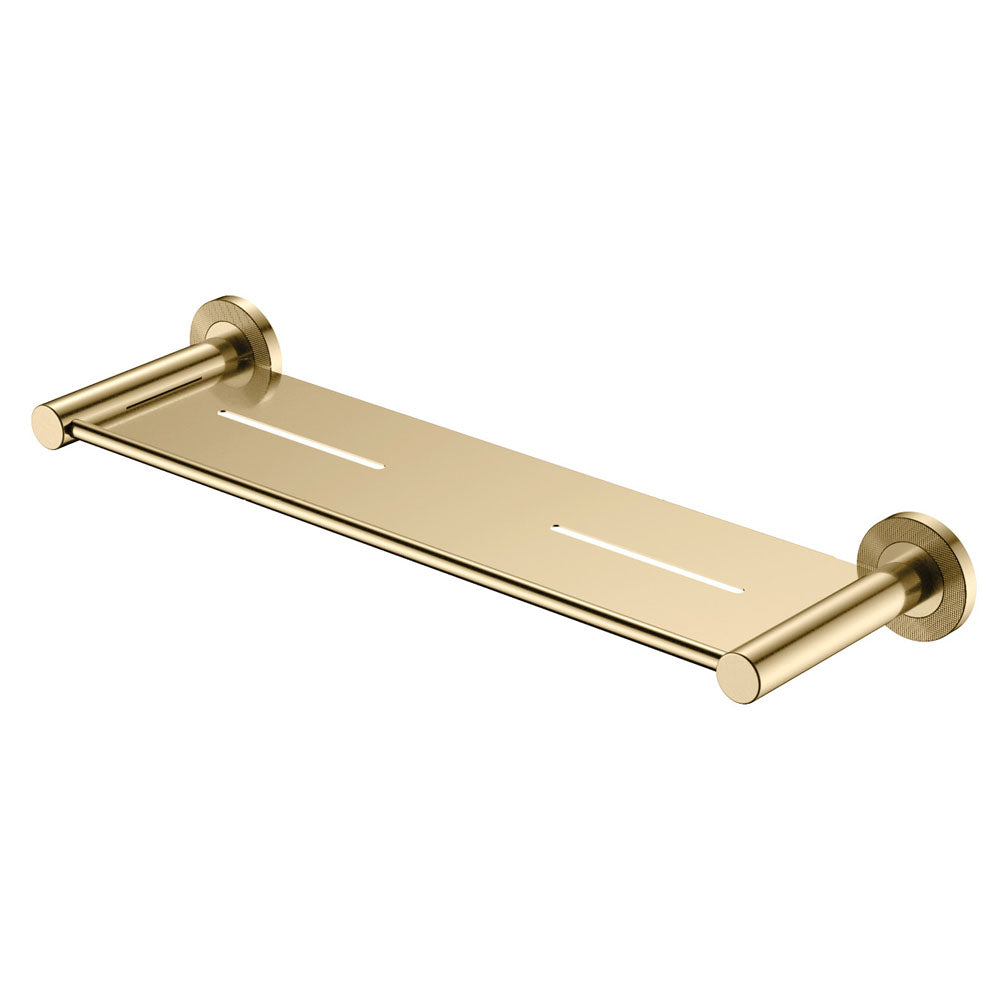 Fienza Axle Gold 450mm Shower Shelf ,