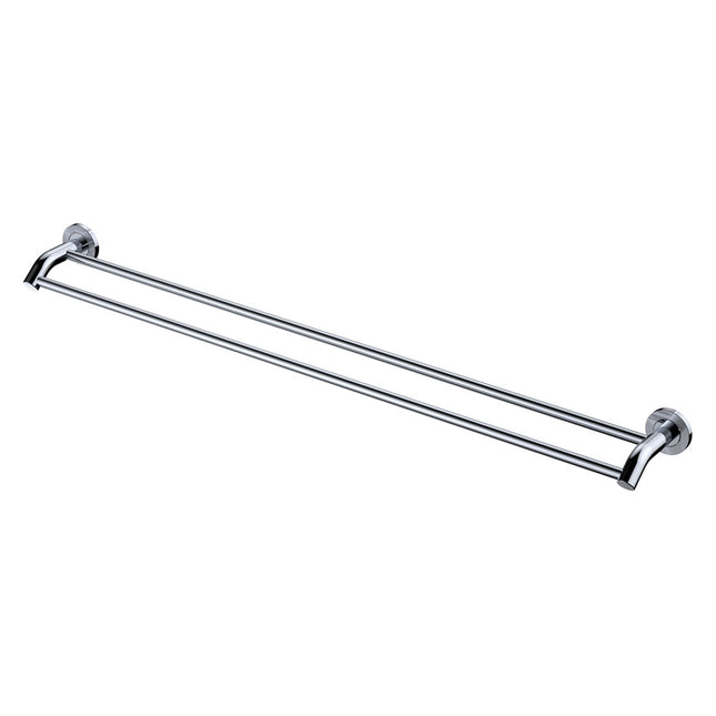 Fienza Axle 900mm Chrome Double Towel Rail ,