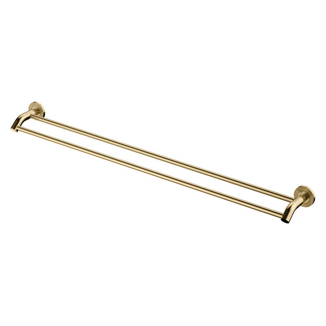 Fienza Axle 900mm Gold Double Towel Rail ,